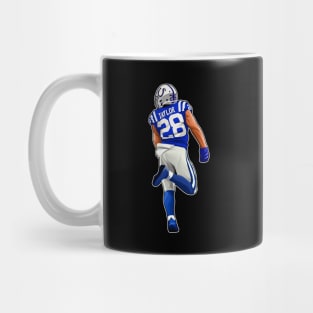 Jonathan Taylor #28 Runs Back Mug